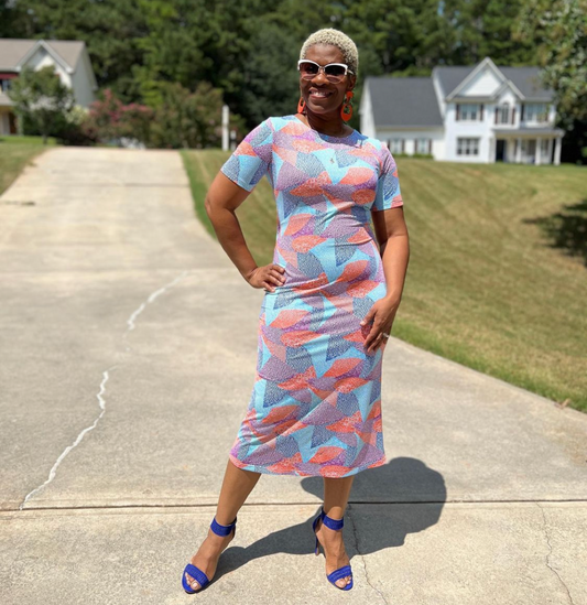 Fashionista Isabel's Dress with a Cool Ruched Back