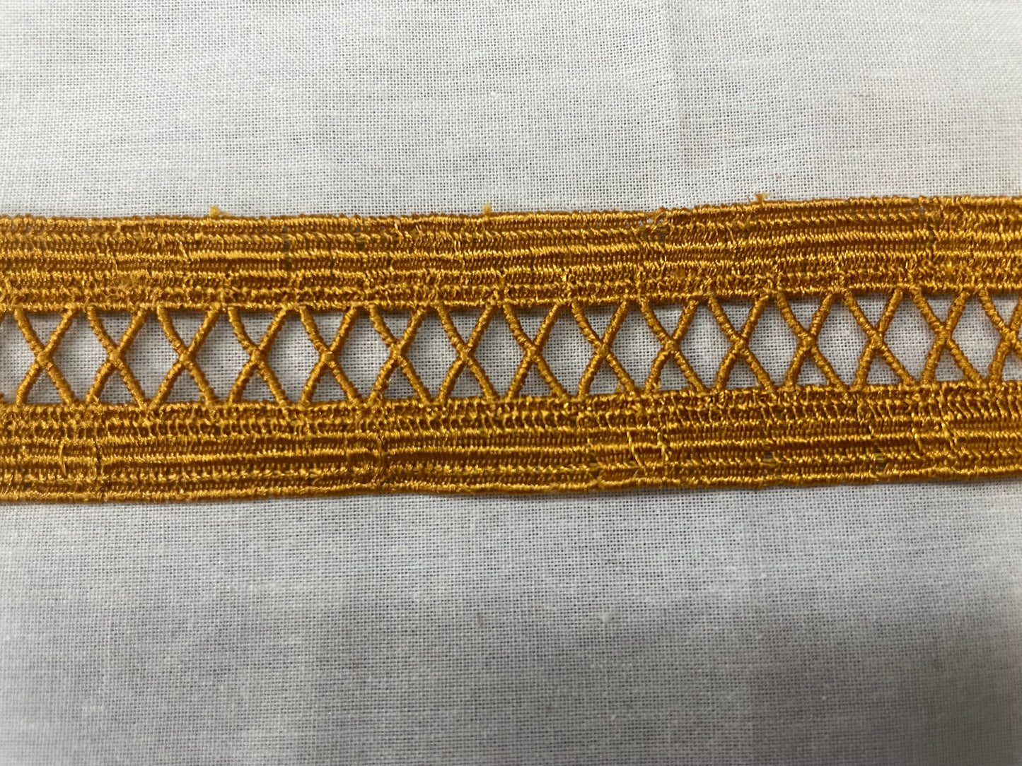 Lace Trim - Geometric Gold