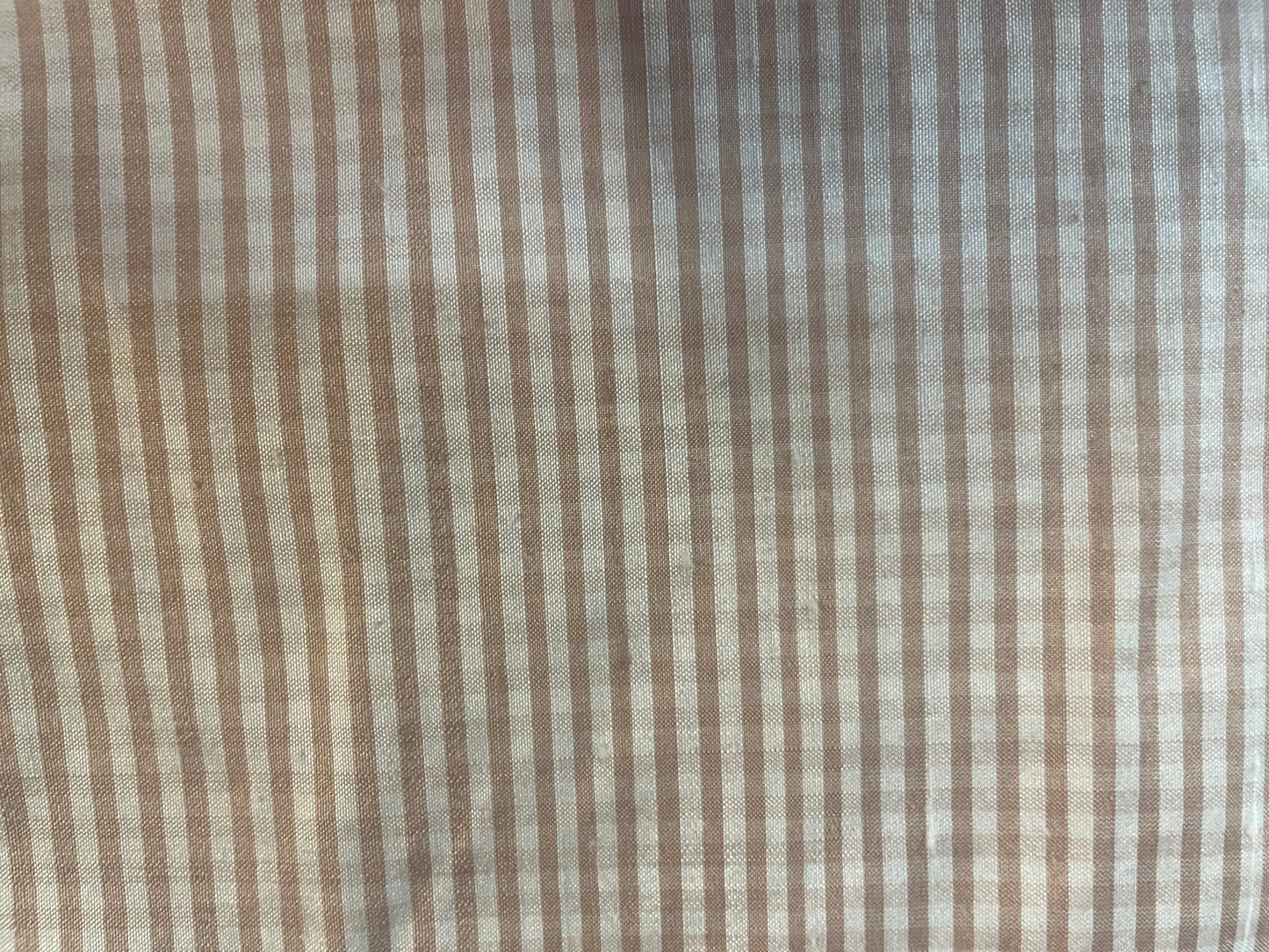 Gingham Printed Silk Taffeta - Rose & White