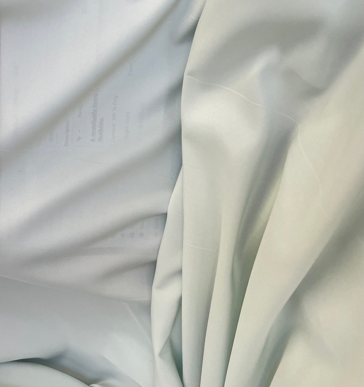 Stretch Lining - Seafoam Green