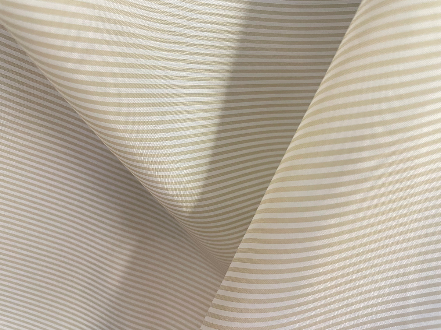 Japanese Stripe Lining - Beige & Off-White