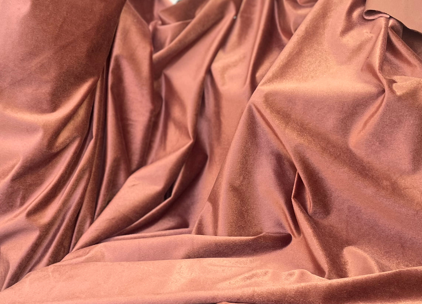 Poly Velvet - Pink Clay