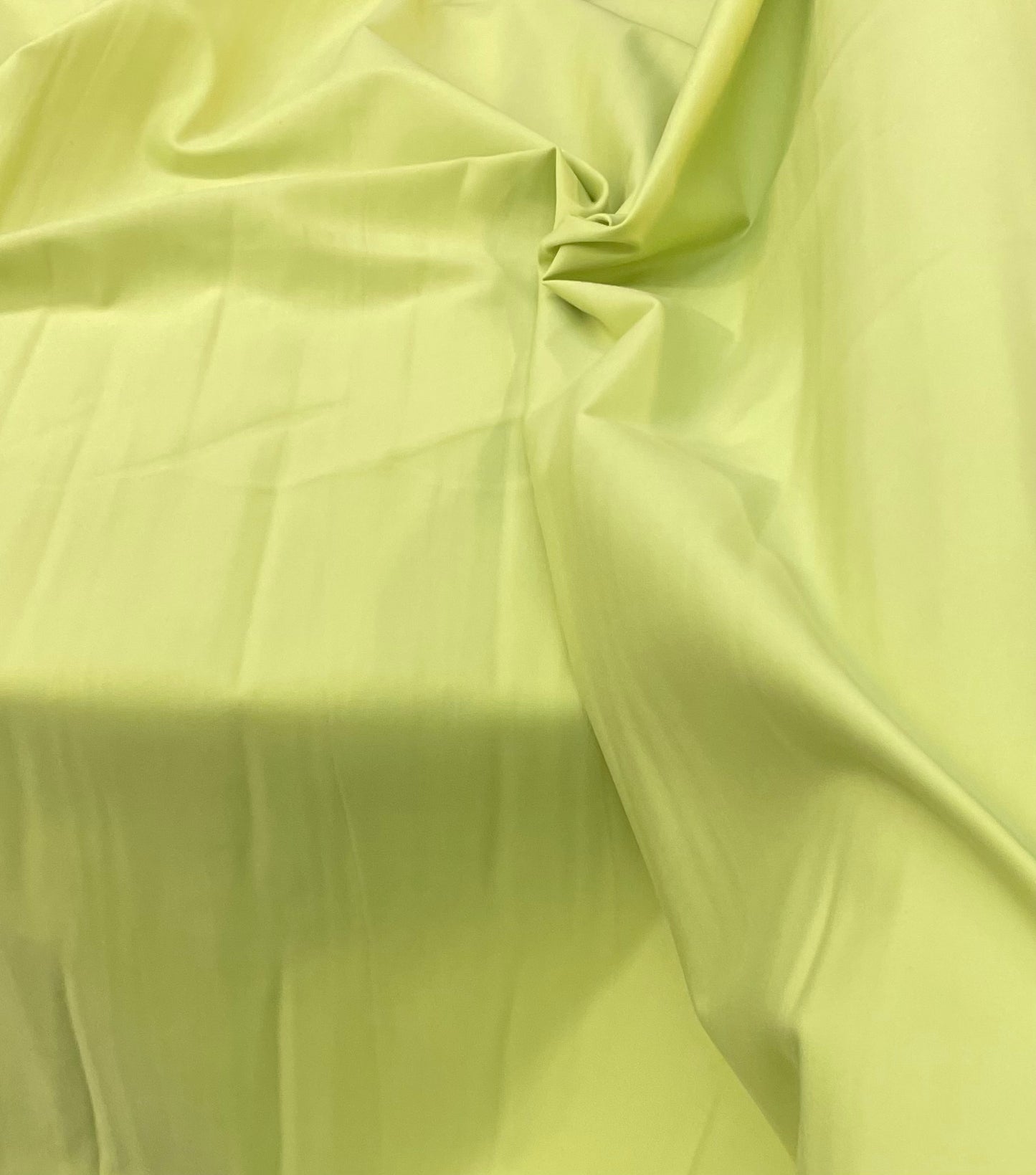 Double Knit Cotton - Lime Green - Wide