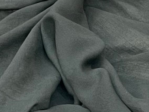 Light-Weight Crepe Cotton - Jet Black