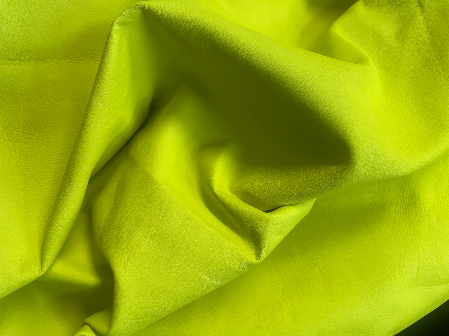 Designer Leather - Lime Green
