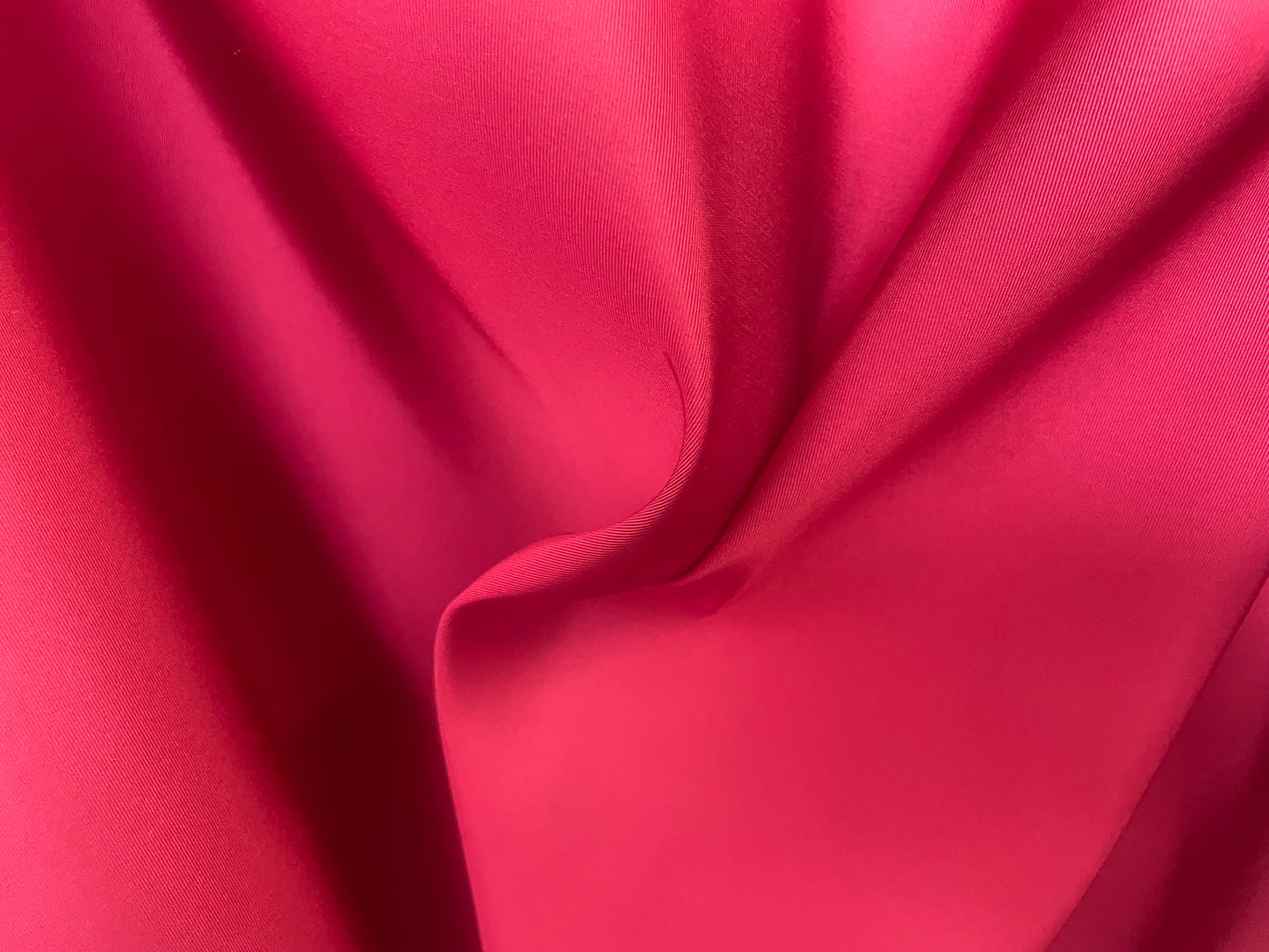 Italian Silk Faille - Deep Red