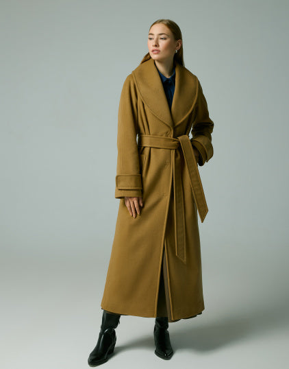Italian Designer Alpaca Wool - Caramel Brown