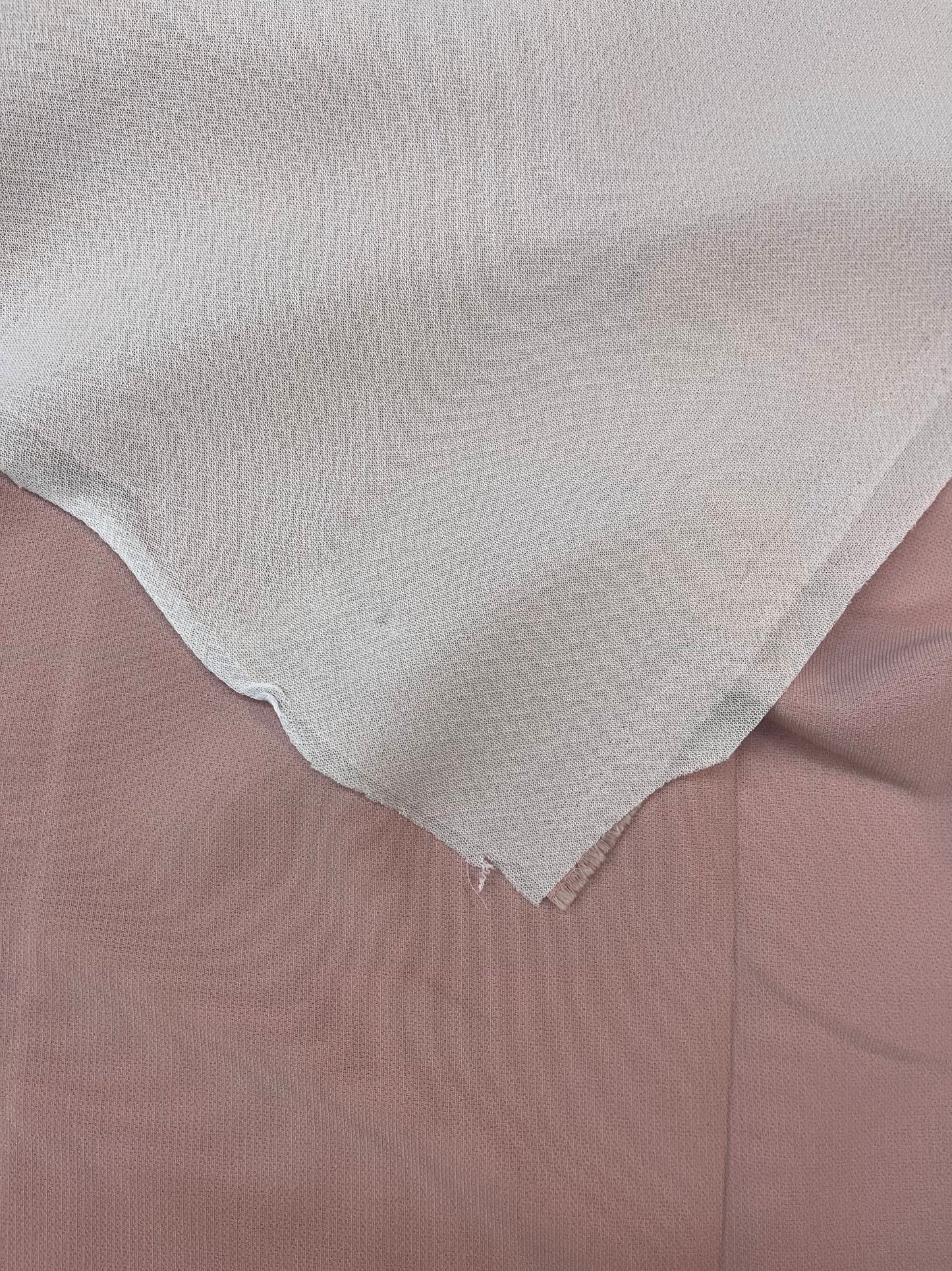 Fused Italian Designer Triacetate Crepe - Ballet Pink