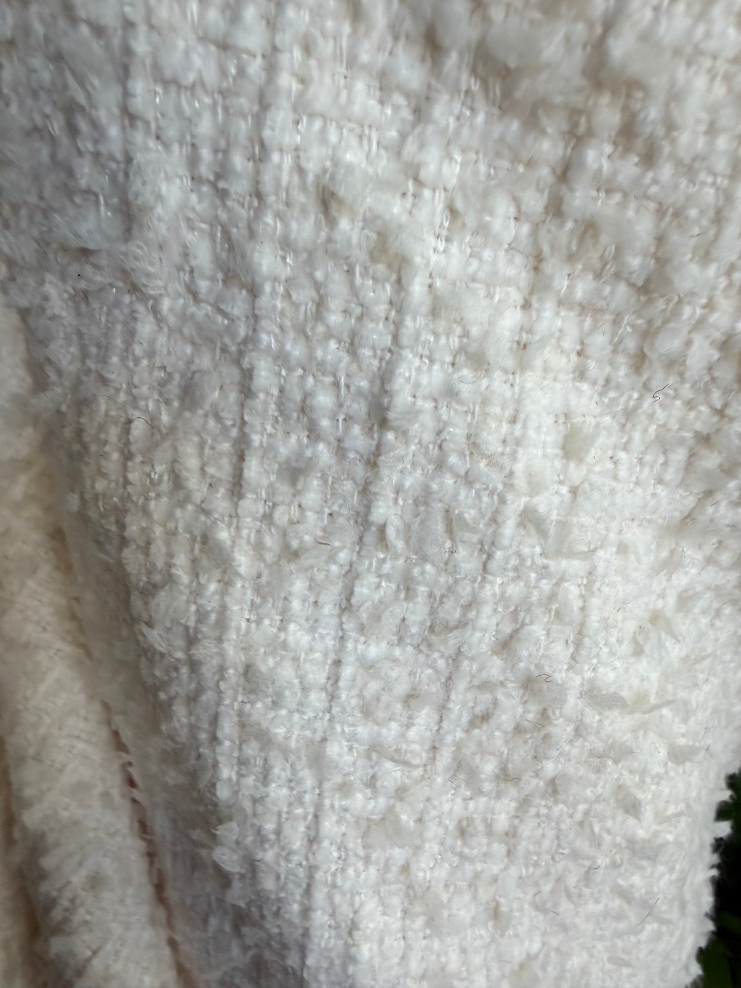 Heritage Label - Italian Designer Wool Boucle - Cream