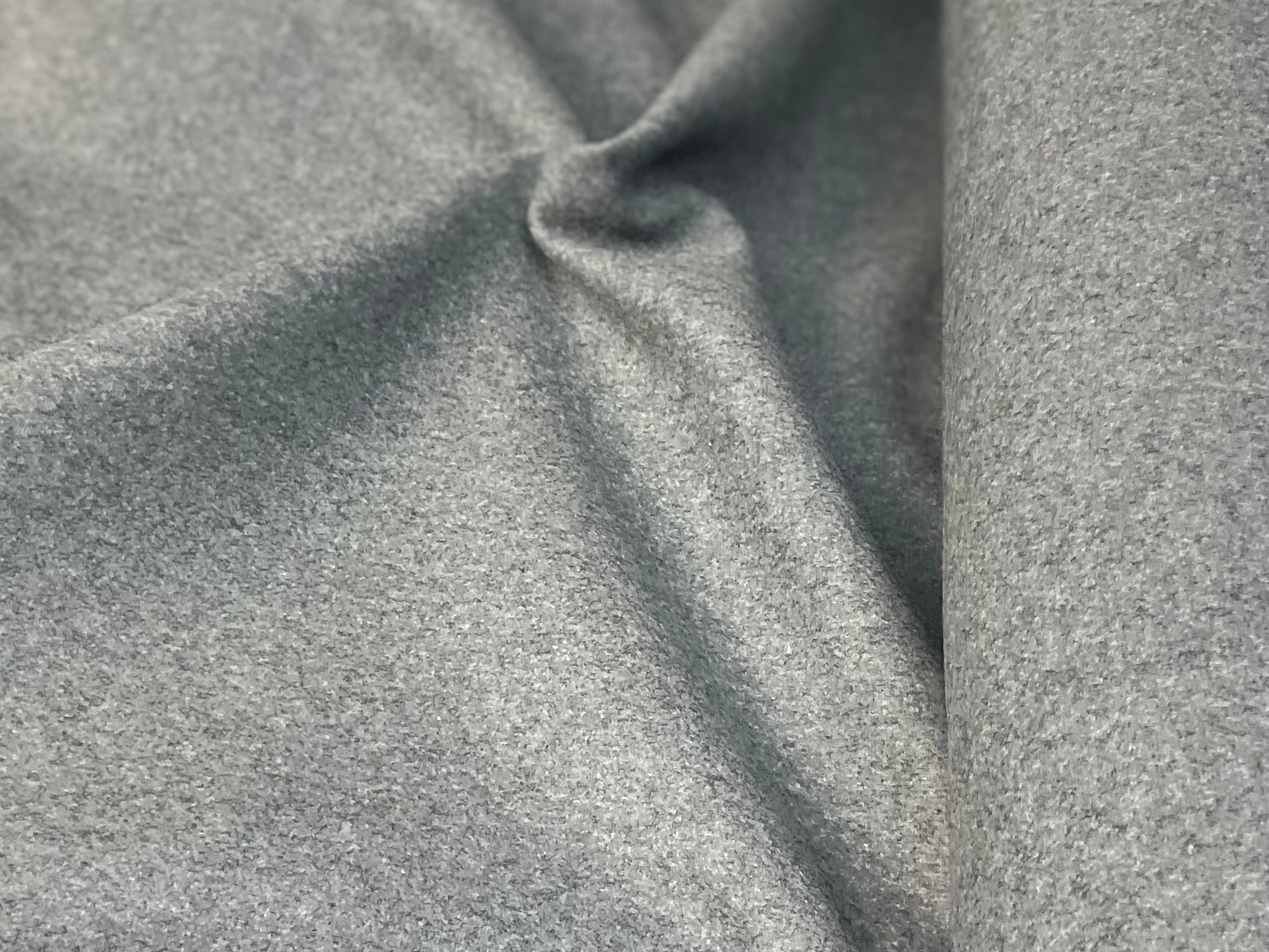 wool charcoal fabric 60 - Supplies