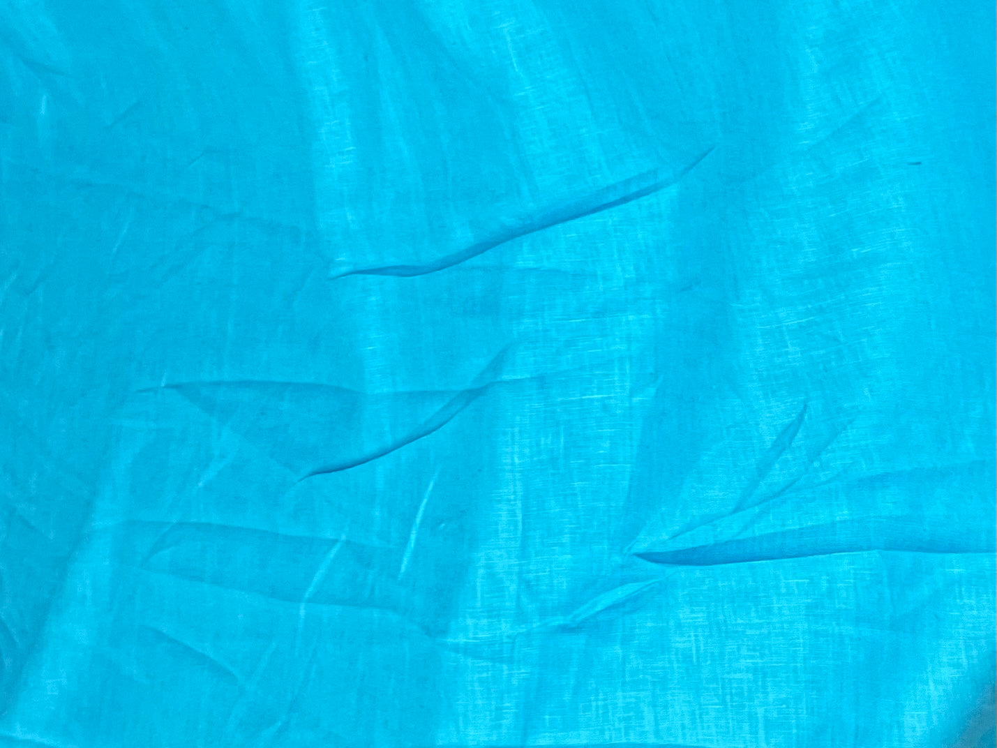 Linen - Turquoise Blue
