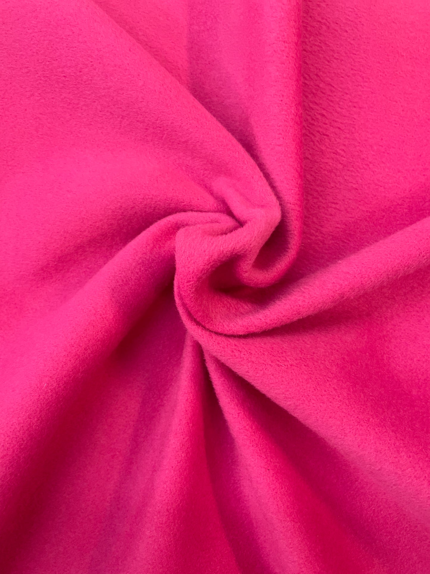 Italian Designer Cashmere Wool - Deep Fuchsia