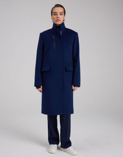Melton Wool - Dark Navy