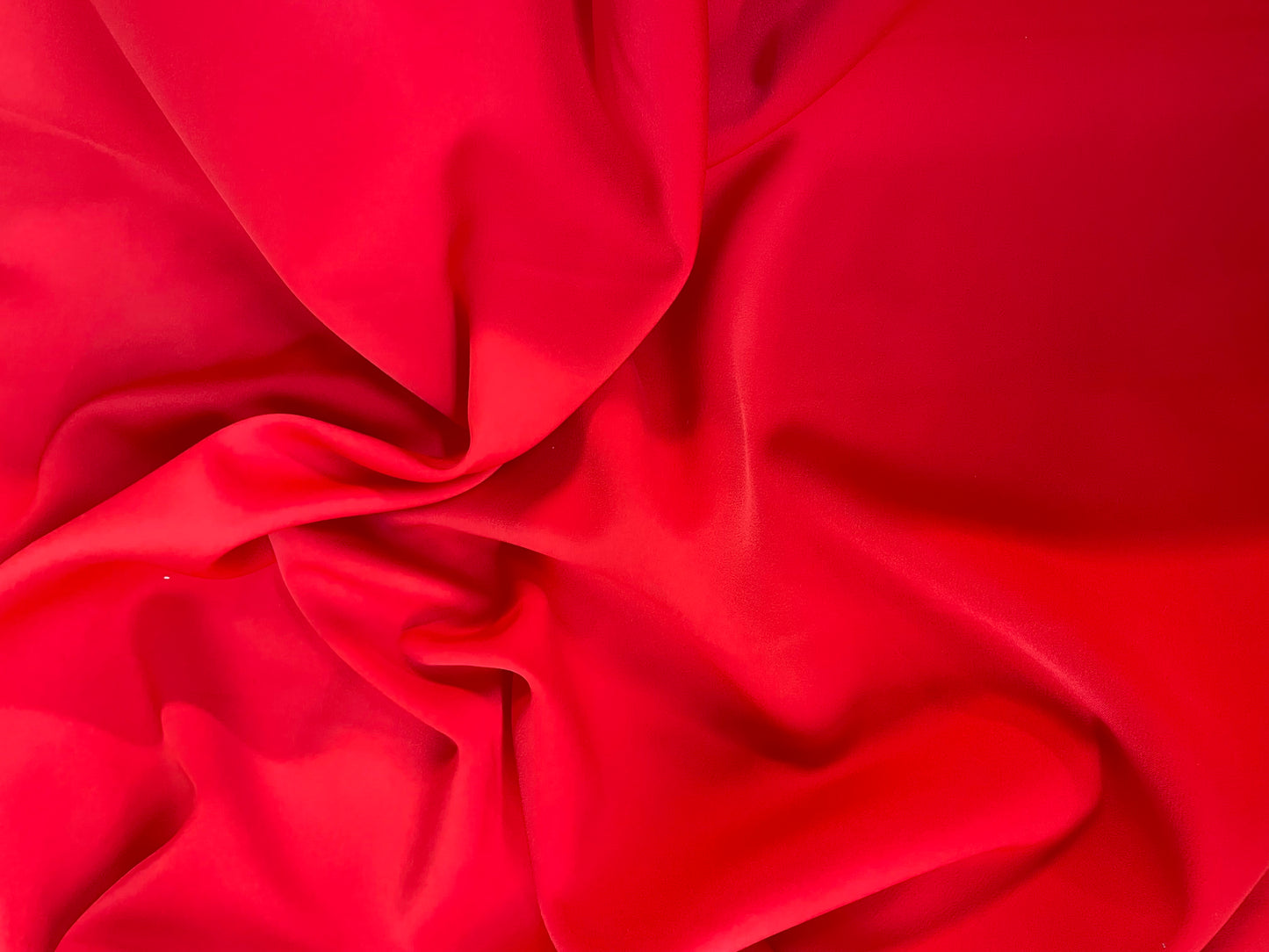 Spanish Poly Crepe - Red