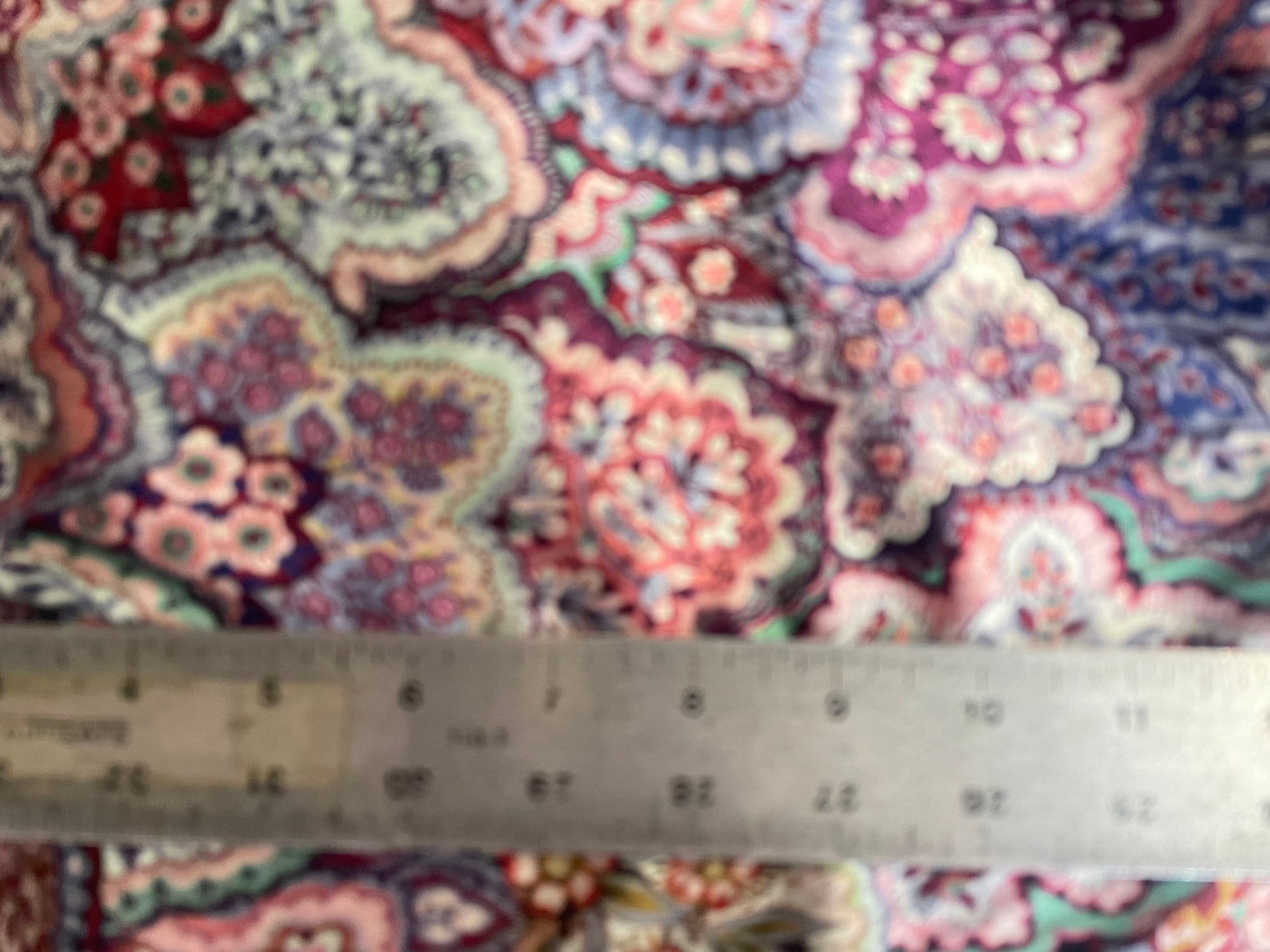 Spanish Stretch Rayon Satin Print - Multicolor Floral
