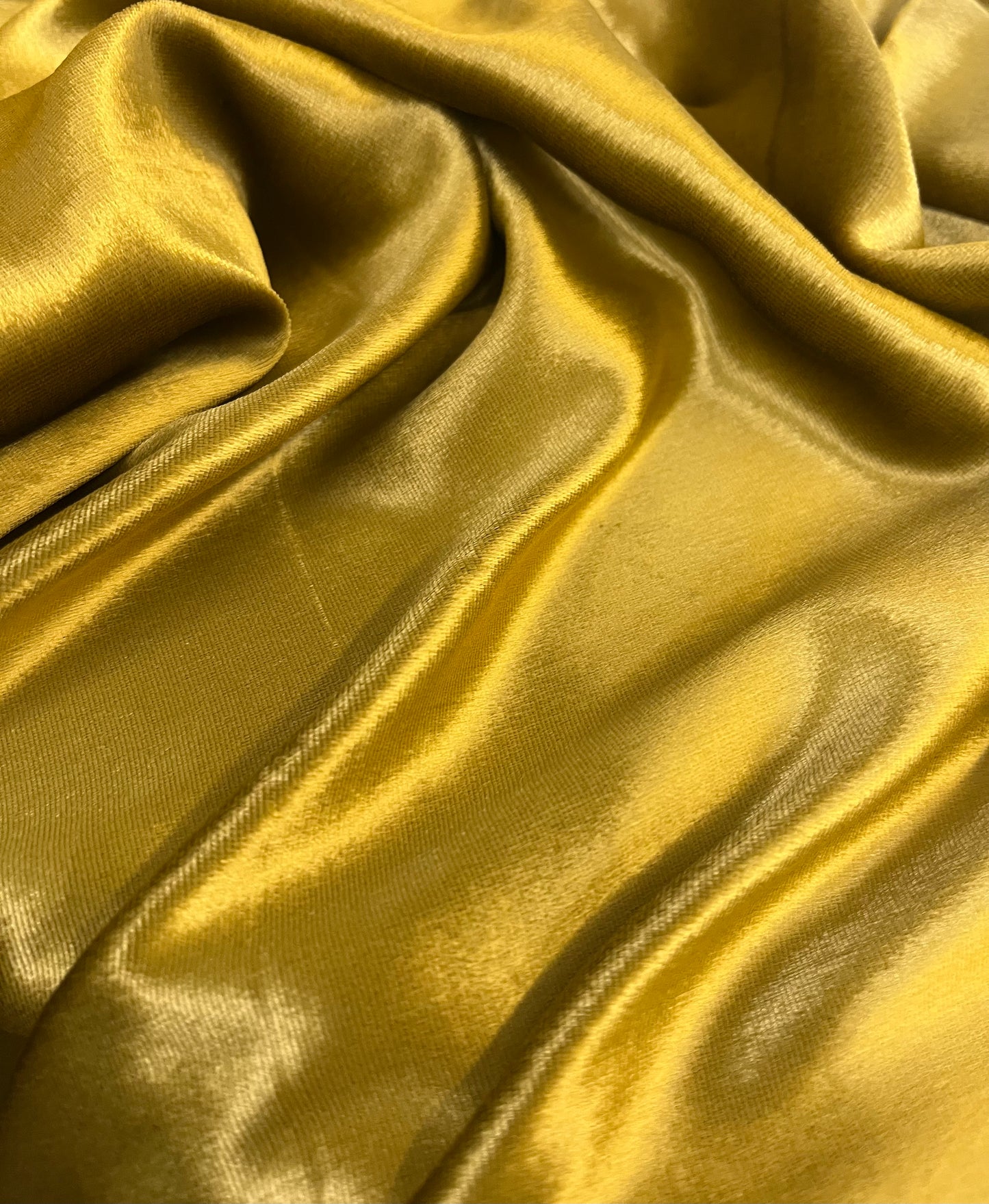 Italian Silk Velvet - Gold