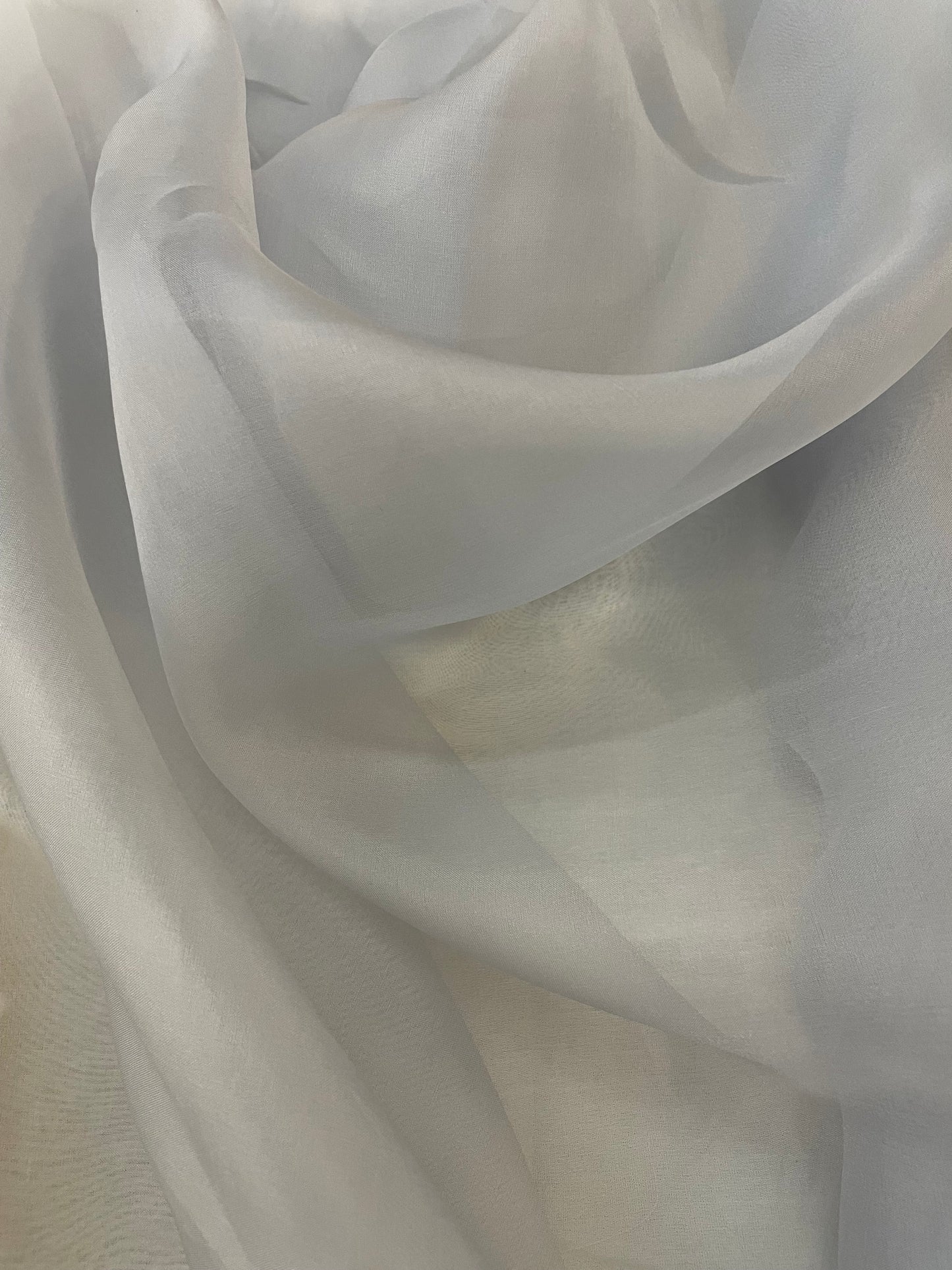 Silk Organza Wide - Sky Blue