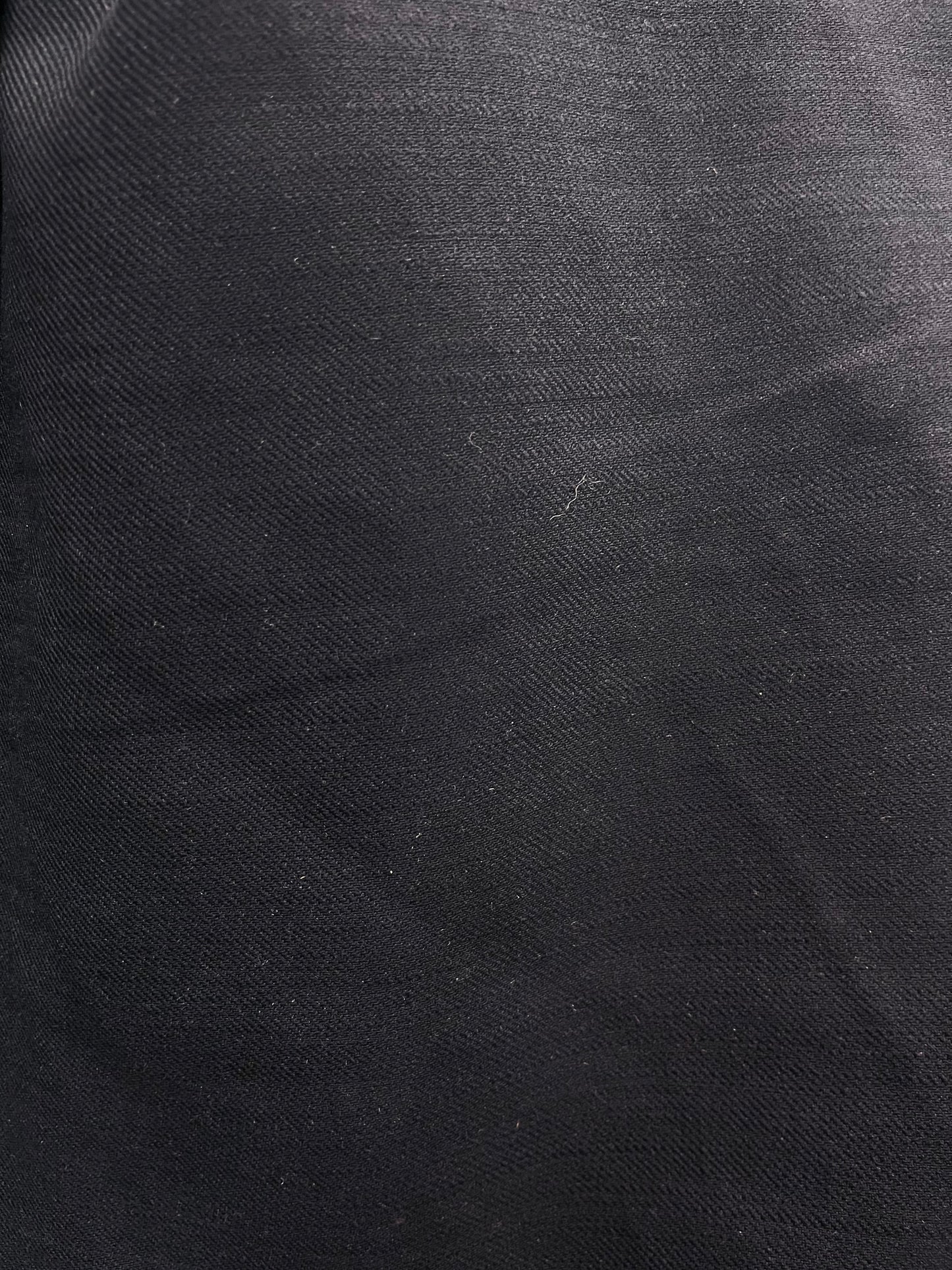 Italian Double Face Stretch Virgin Wool Twill - Light Blue & Navy