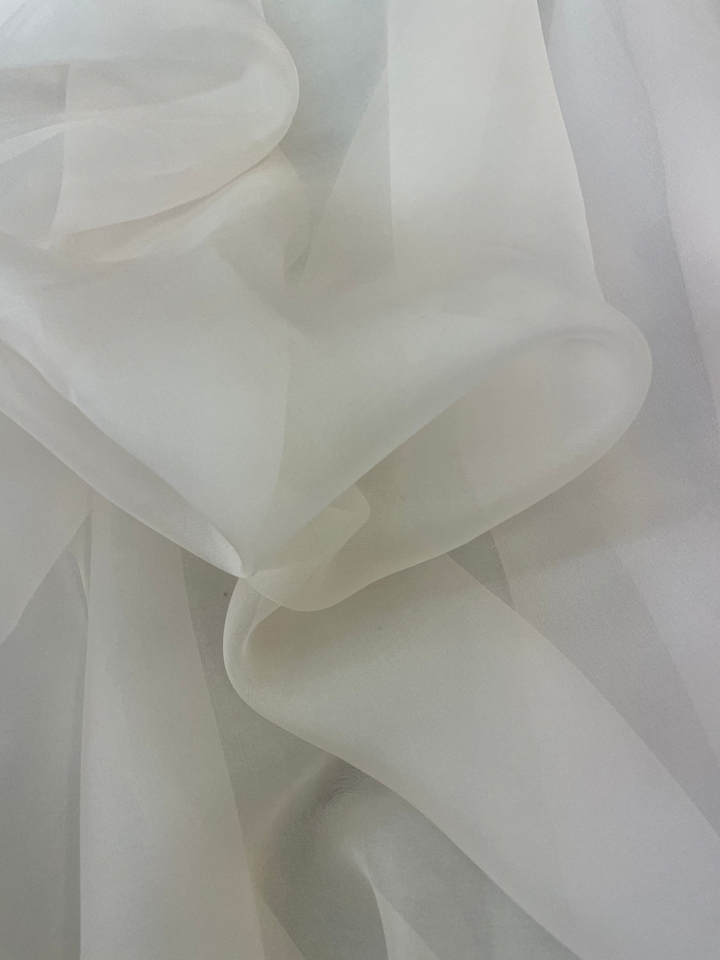 Silk Organza Wide - Pale Pink