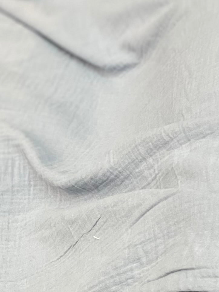 Double Gauze - 100% Cotton - Light Blue Grey