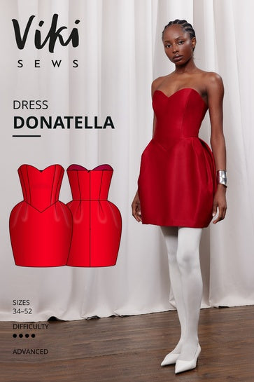 Italian Silk Faille - Deep Red
