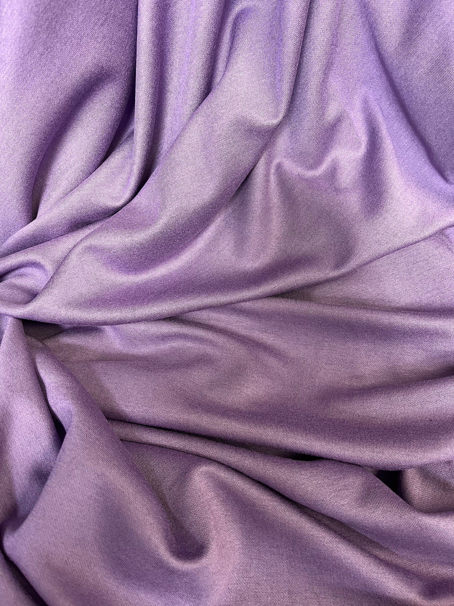 Danish Double-Sided Wool & Cotton Jersey - Navy Blue & Purple