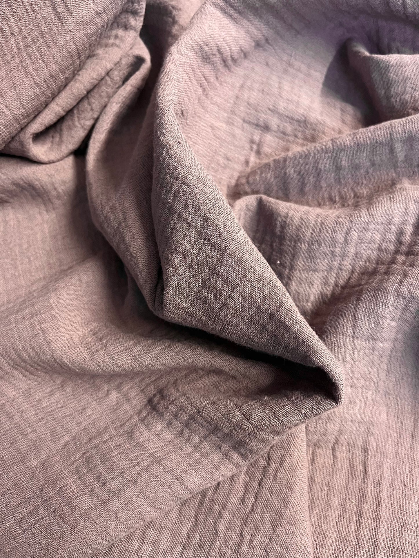 Double Gauze - 100% Cotton - Dusty Mauve