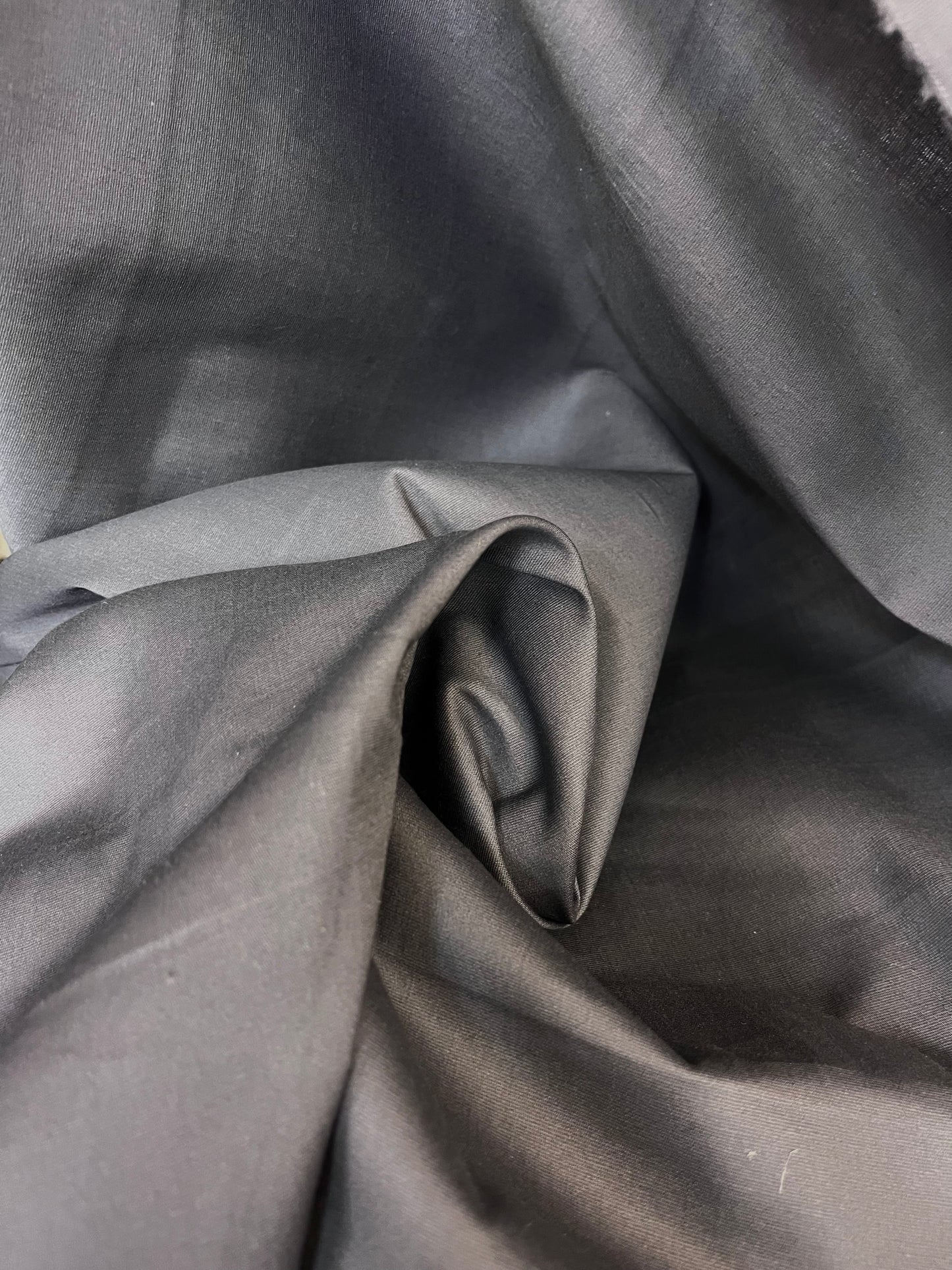 Stretch Cotton Poplin - Slate Grey