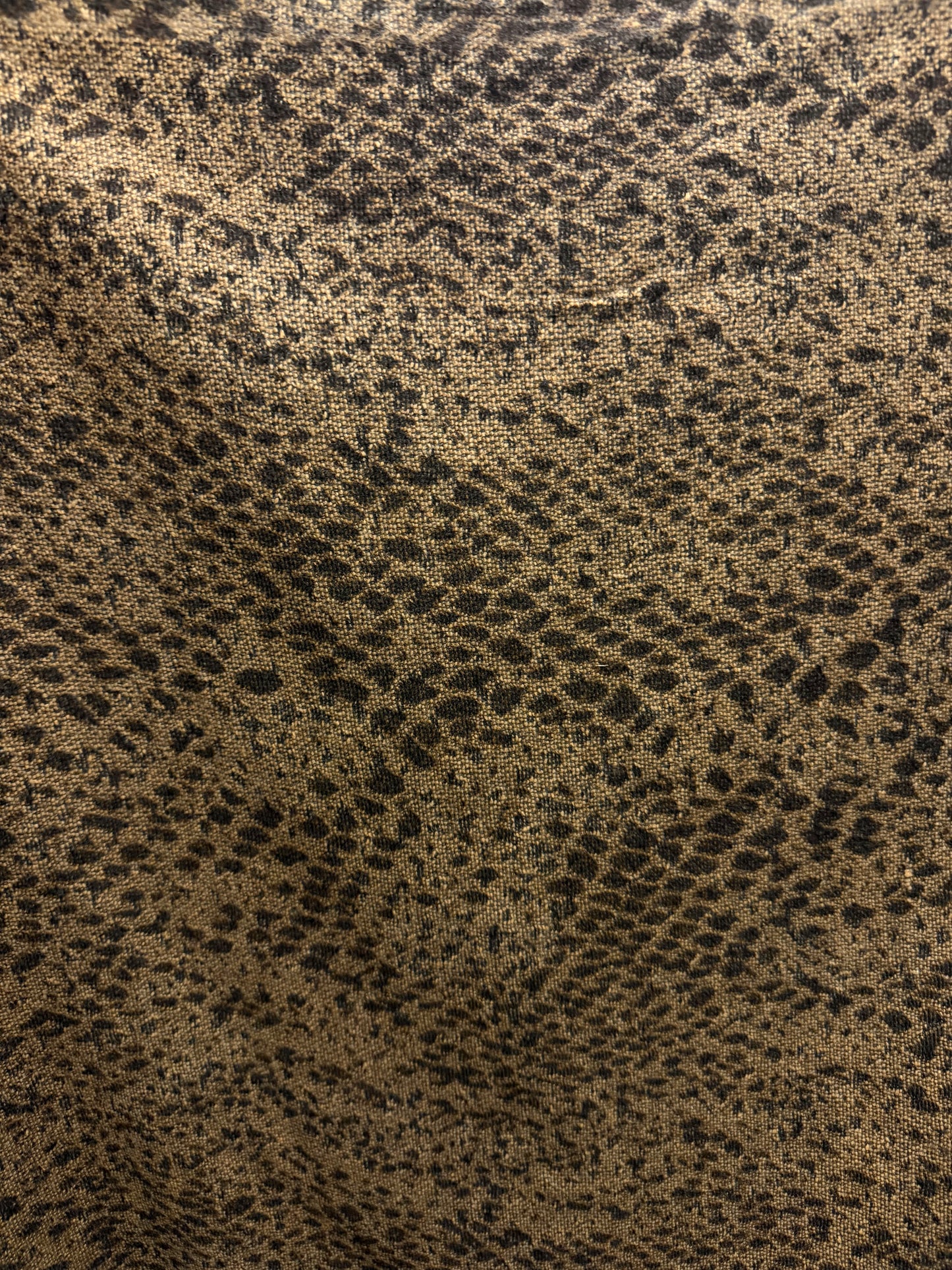 Heritage Label - Italian Fur Textured Wool Blend- Abstract Animal