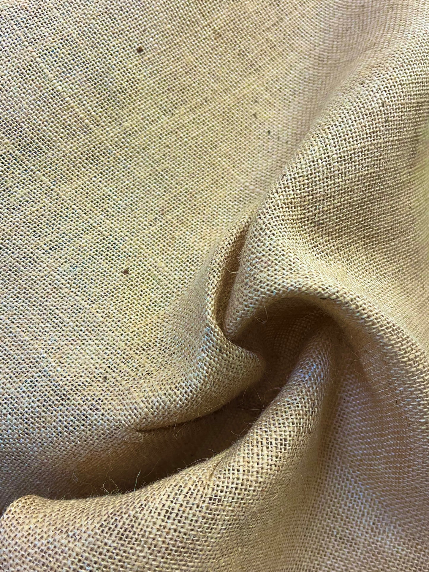 Natural Burlap - Wide - Classic Brown