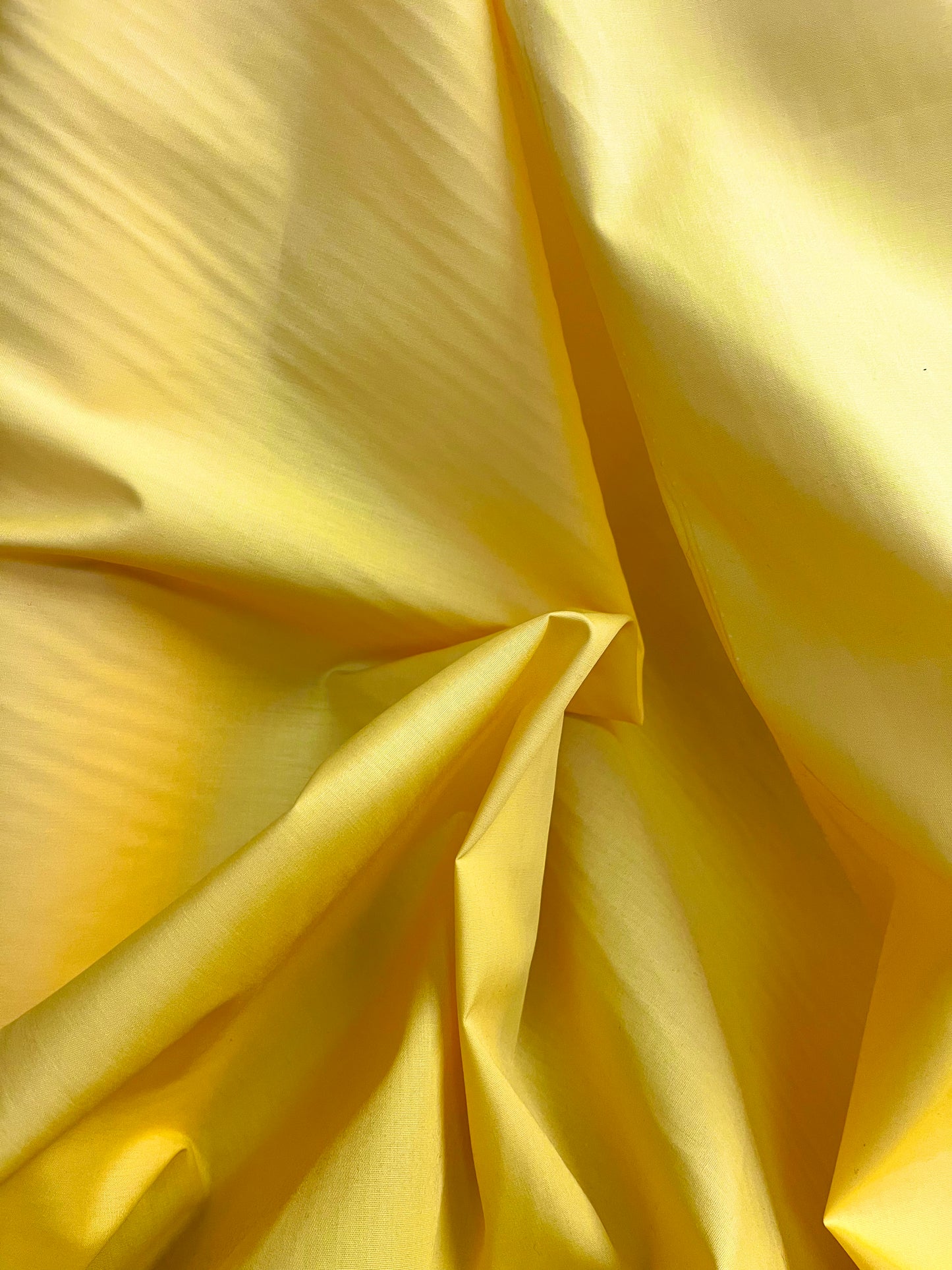 Cotton Shirting - Sunshine Yellow