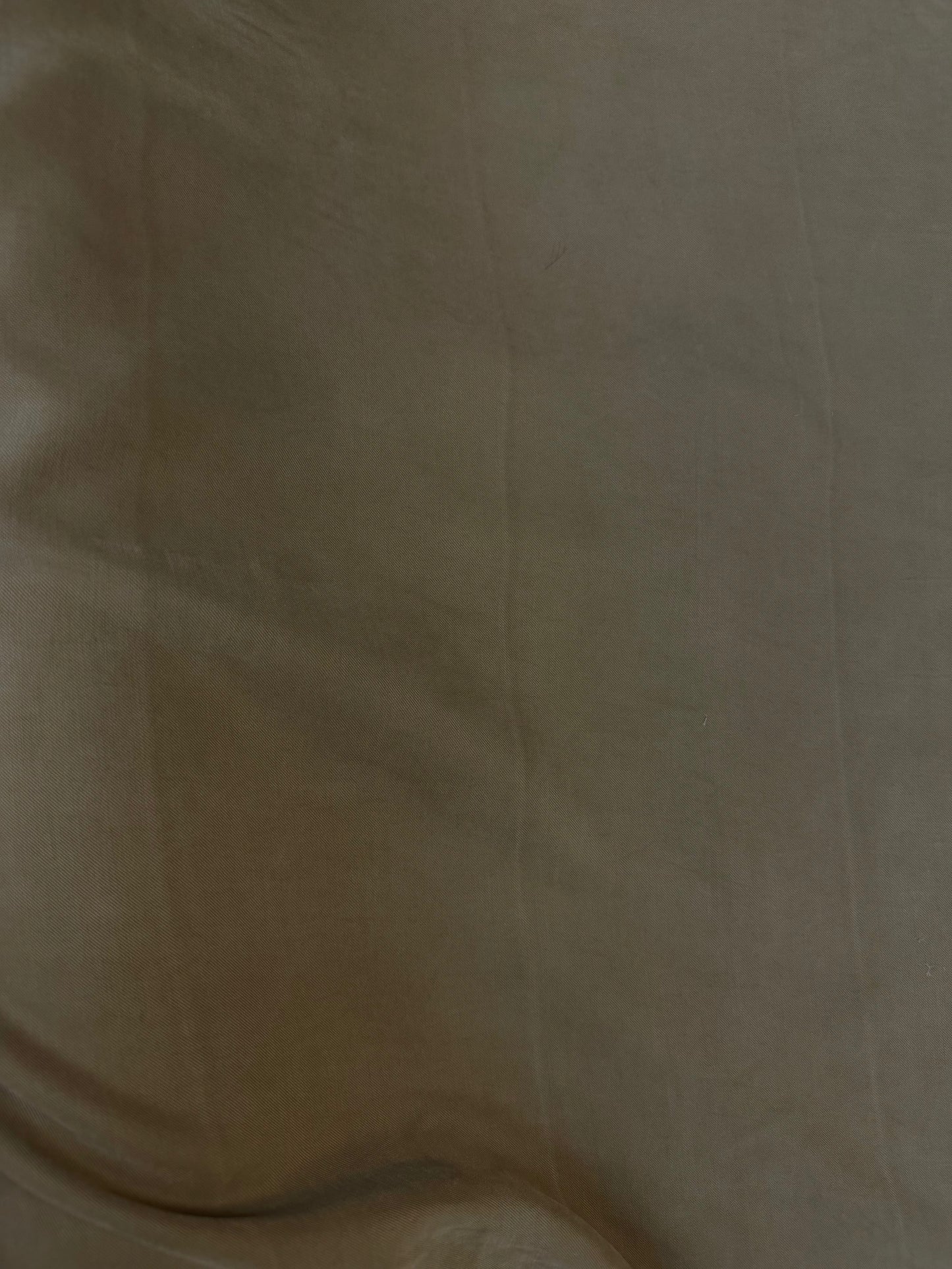 Fine Twill Viscose - Dark Khaki