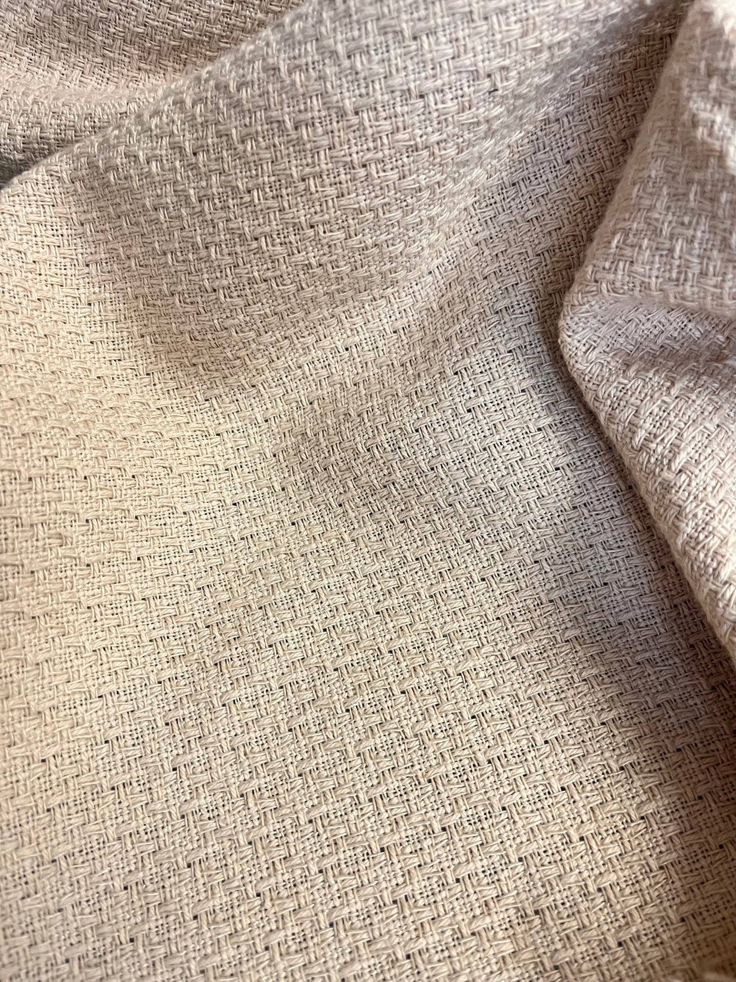 Cotton Boucle - Warm Beige