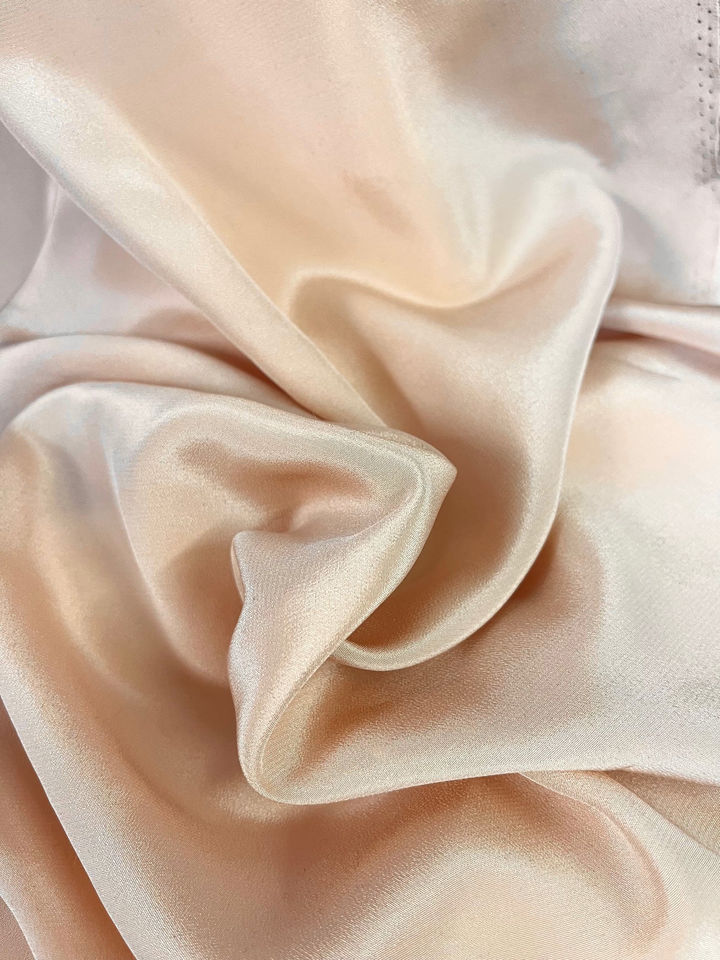 Silk Crepe De Chine - Blush Pink