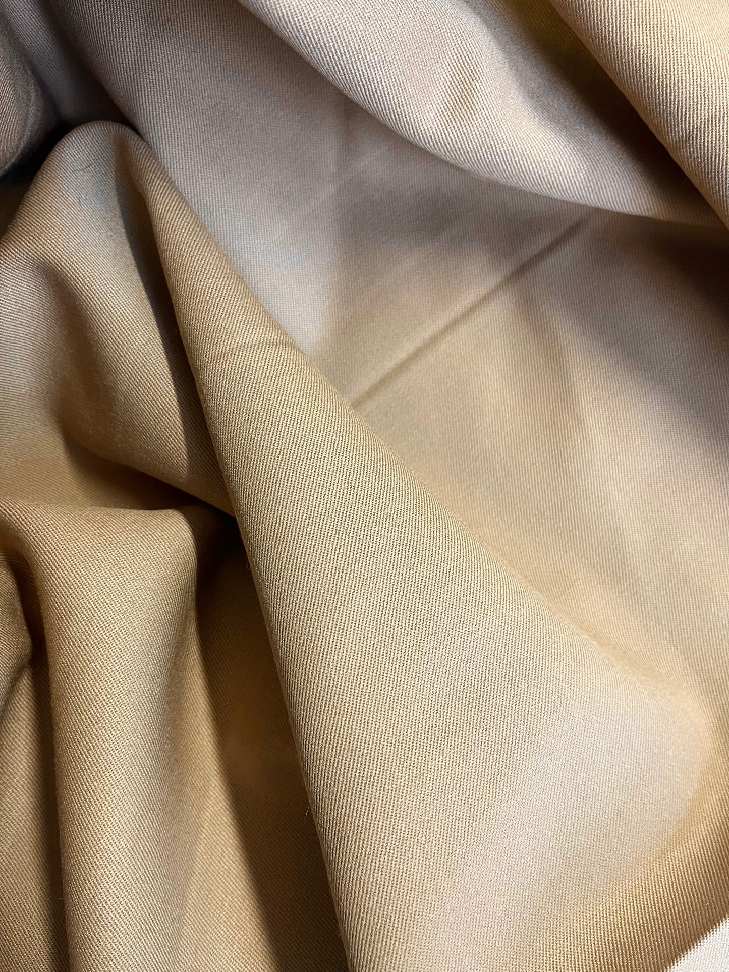 Twill Wool - Camel Brown