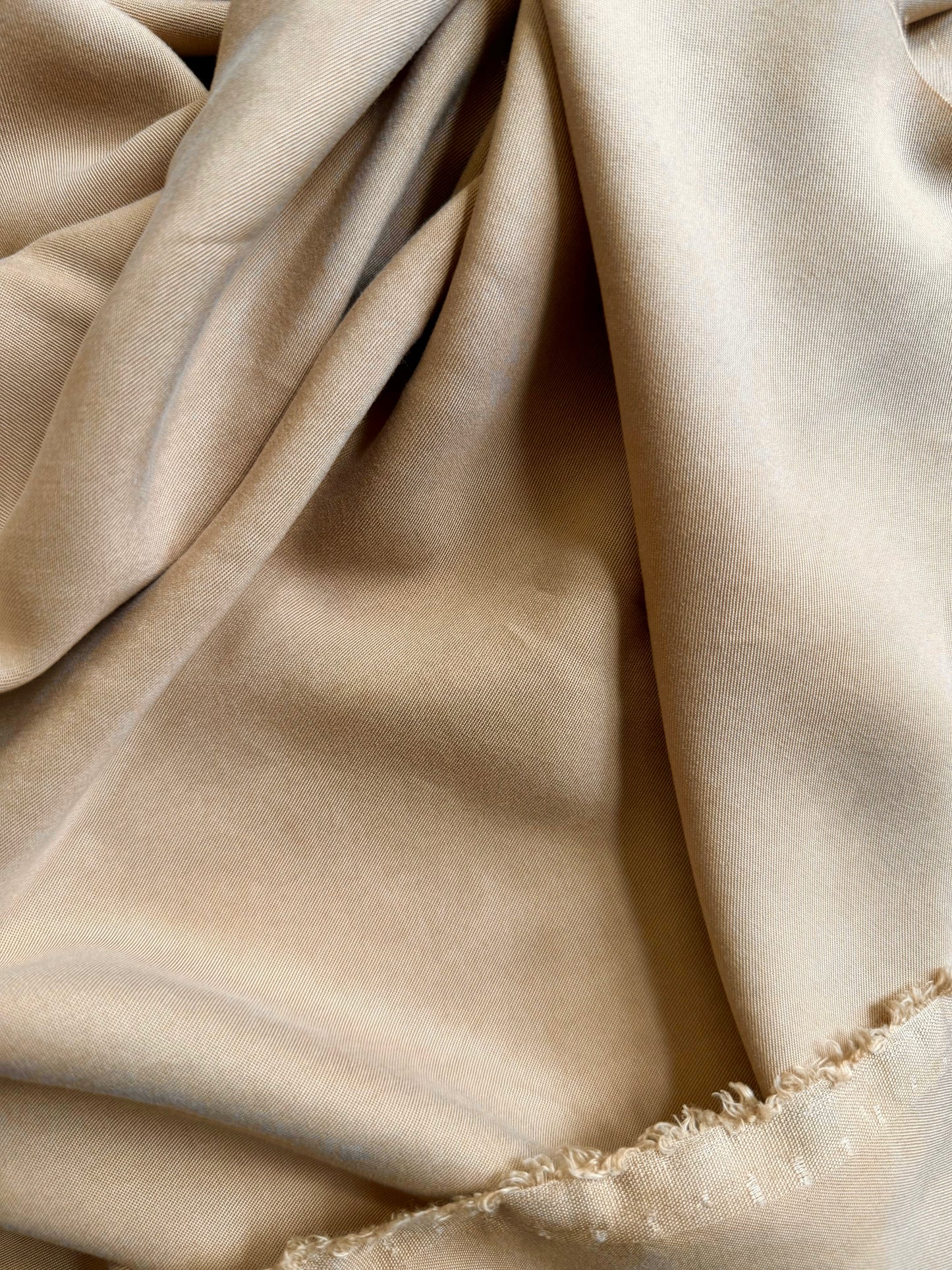 Fine Twill Viscose - Khaki