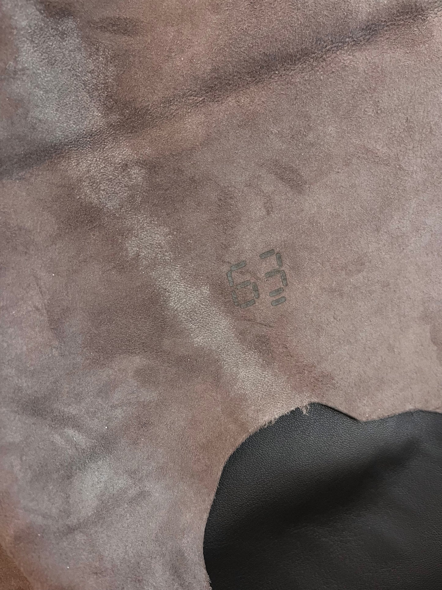 Italian Lambskin Leather - Espresso Brown