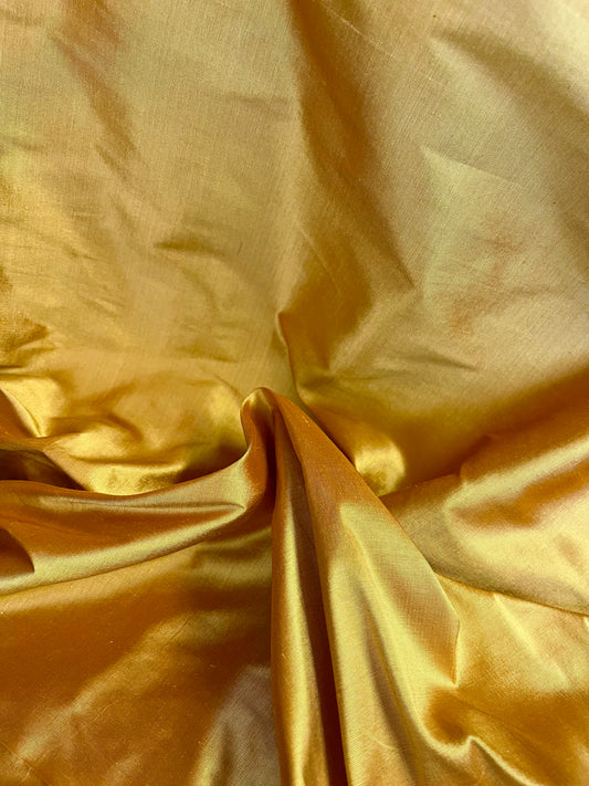 Silk Taffeta Wide - Gold