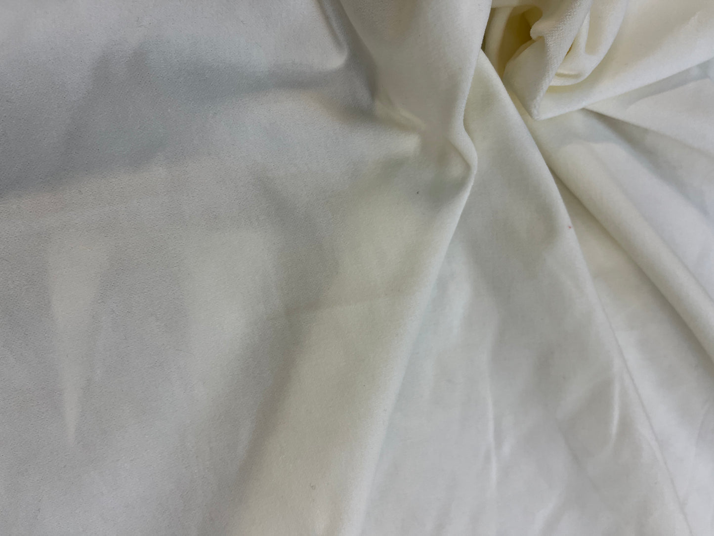 Cotton Velvet - Warm White