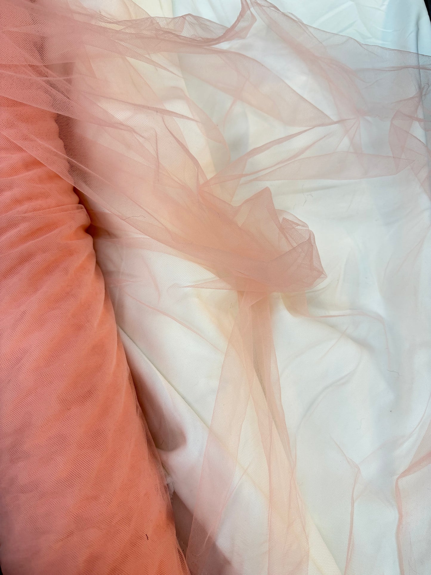 Polyester Tulle - Blush Pink