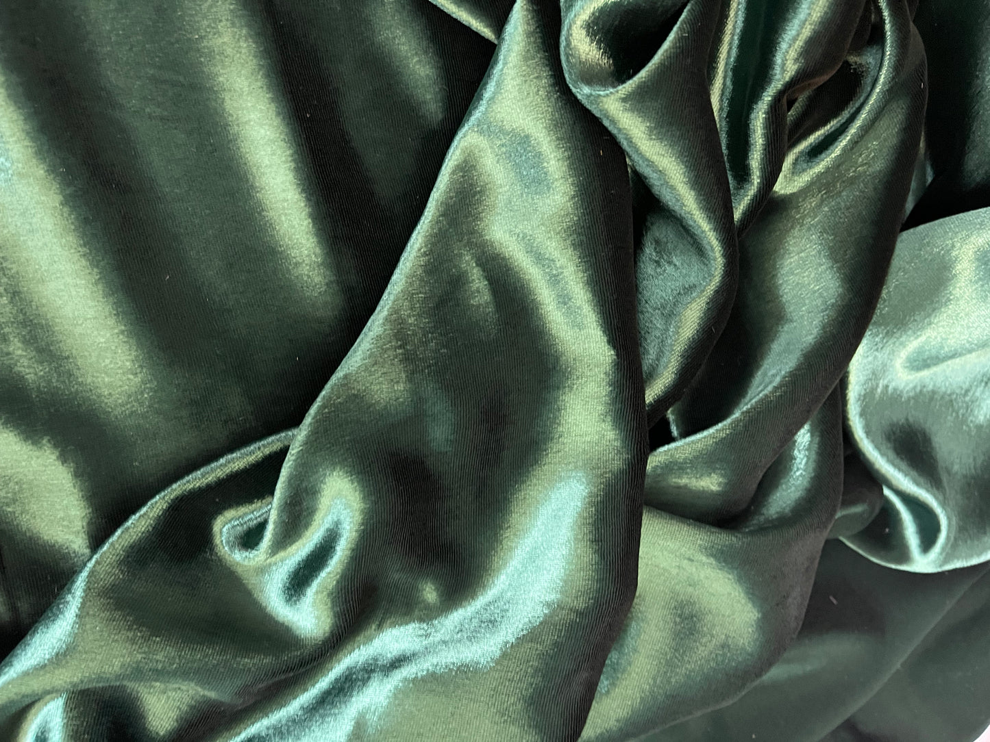 Italian Silk Velvet - Emerald Green