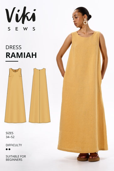 Linen & Rayon Blend - Jet Black
