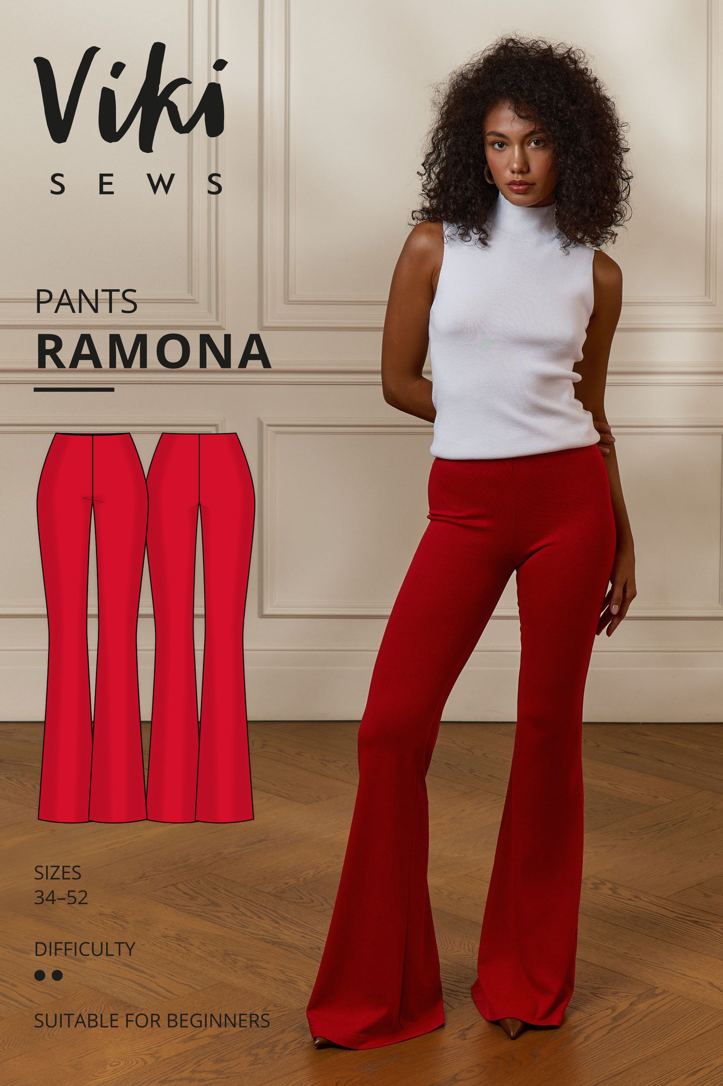 Stretch Twill Rayon Spandex - Aubergine Purple