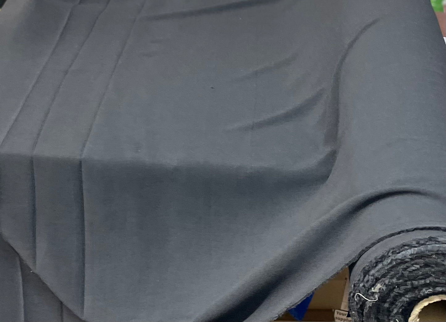 Stretch Poly Rayon Suiting - Stone Gray