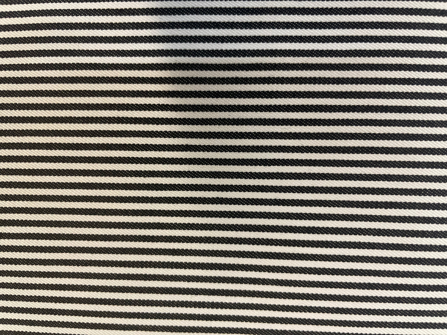 Stripe Denim - Navy/White