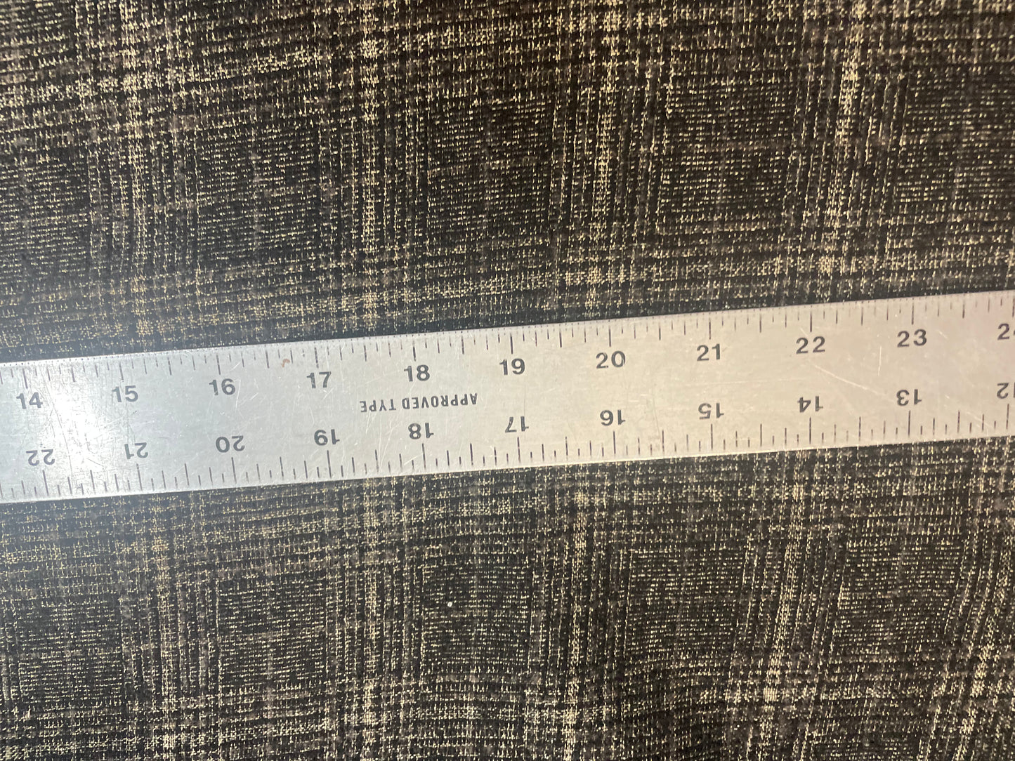 Textured Wool Plaid - Grey / Brown / Black