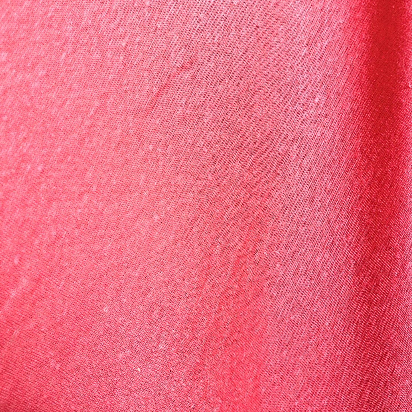 Italian Double Face Linen Jersey - Salmon Pink & Light Pink