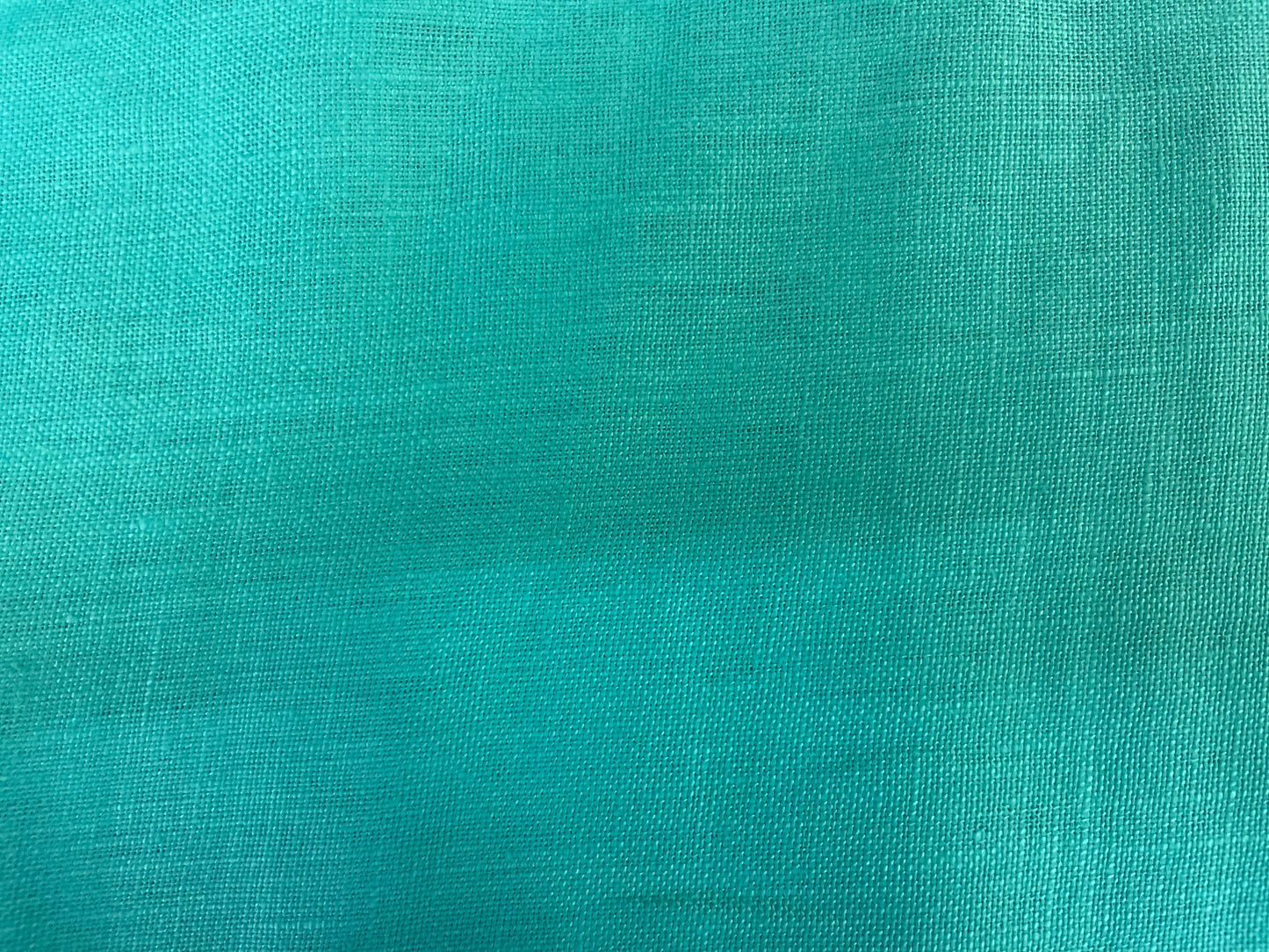 Turquoise Blue Linen
