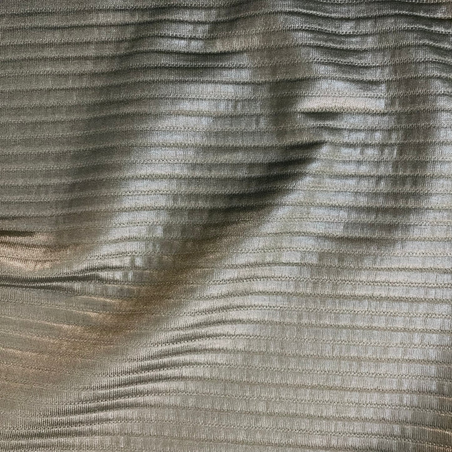 Italian Poly Embossed Rib - Army Green
