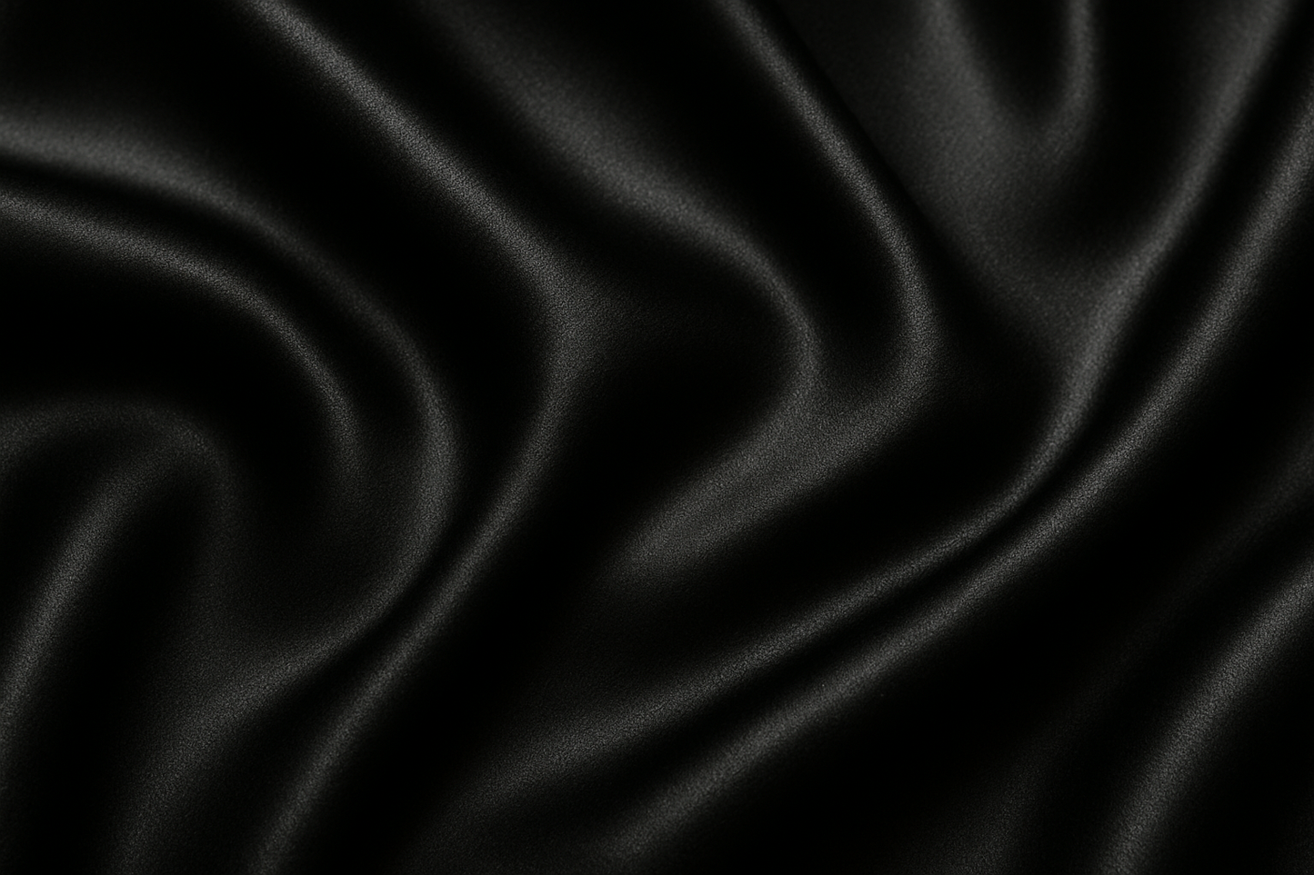 jet black rayon satin semi shiney